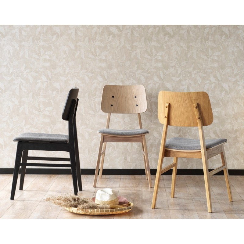 RO Nagano Chair Black/Dark Grey